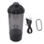 Electric Protein Shaker Bottle Portable Rechargeable Mixer Cup for Protein Milk Coffee Black