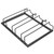 Metal Iron Wine Cabinet Rack Kitchen Dining Bar Cup Holder Hanger Shelf