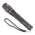 Waterproof Rechargeable Flashlight Long Shooting Range Strong Light Zoom Flashlight for Outdoor Camping Patrol