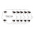 5PCS Flea Trap Stickers Sticky Fly Traps Pumpkin Shaped Flea Traps for Home Bedroom