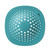 Sink Strainer Prevent Clogging TPR Shower Drain Hair Catcher Washbasin Drain Mesh Cover for Kitchen Bathroom Green