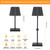 Neoglint Bedroom Eye Care Rechargeable Desk Lamp Bedside Lamp Touchable Ambient Night Light