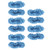 10Pcs Chenille Mop Slippers Multifunction Floor Cleaning Shoes Dust Cleaner AccessoryBlue