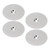 Puck Screen Stainless Steel Reusable Rust Proof Coffee Filter Mesh Plate for Coffee Maker 52mm 4pcs