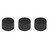 100Pcs 45mmx30mm Hydroponic Sponge Planting Seedling Sponge for Seed Growing Black