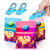 2Pcs Mini Portable Food Sealing Magnetic Clips Snack Food Preservation Bag Clips Kitchen SuppliesBlue