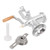 Meat Grinder Aluminum Alloy Long Handle Incisive Cutting Sausage Making Mincer for Cooking