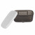 Wall Mounted Tissue Box Waterproof Durable Transparent Plastic Black Tissue Box for Bathroom 22×13×13cm/8.66x5.11x5.11in