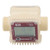 Digital Turbine Flow Meter 20BAR High Accuracy LCD Display G1 Male Thread Digital Fuel Flow Meter with 4 Measure Unit