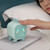 Digital Clock Intelligent Cute Fun Dragon LED Silicone Cartoon Bedside Night Light Alarm Clock for Children Green