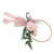 Artificial Succulents Wreath Iron Foam Greenery Wreath Portable Bridal Wreath for Wedding Celebration A