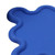 Cup Mat PVC Irregular Shape Heat Resisting Waterproof Household Bowl Mat for Kitchen Blue
