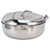 304 Stainless Steel Frying Pot Temperature Controllable Mini Cooking Fryer with Thermometer for KitchenStainless Steel Color 304 Stainless Steel 24cm / 9.4in