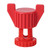 Plastic Screw Nut Set For Ventilation Window Fixing Equipment Farm AccessoriesRed 20Pcs