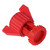 Plastic Screw Nut Set For Ventilation Window Fixing Equipment Farm AccessoriesRed 20Pcs