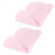 2pcs Children Cloud Shape Placemat Silicone Waterproof Heat Insulation Feeding Plate PlacematPink