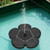 7V 1.5W Solar Water Fountain Beautiful Garden Landscape Floating Fountain Outdoor Decoration