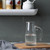 Wall Mounted Storage Rack Ventilated Strong Bearing Modern Srorage Shelf for Bathroom Grey(Without Towel Rod)