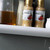 Wall Mounted Storage Rack Ventilated Strong Bearing Modern Srorage Shelf for Bathroom Grey(Without Towel Rod)