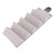 Sunglasses Organizer Case Multifunctional Multiple Slots PU Leather Travel Glasses Case Storage for Glasses Jewelry Gray