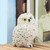 Resin Simulated OwL shaped Garden Statue Outdoor Sculpture Lawn Garden Scene Decor