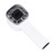 Handheld Turbo Fan ABS 3 Speeds USB Rechargeable Mini Portable Fan with Digital Display and Lanyard for Home Travel Office