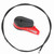 59'' Throttle Cable Switch Control Replacement Kit For Garden Lawnmowers (Red)