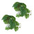 2PCS Artificial Water Plant Simulation Vine Lifelike Plastic Leaves Decoration with Suction Cup for Fish TankMonstera Leaves