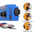 Wind Up Solar Radio Emergency Solar Radio Crank Powered Radio with Rechargeable Battery SOS Alarm AM/FM Bright Flashlight Headphone Jack USB Port for Outdoor Camping Hiking