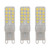 3Pcs G9 LED Light Bulb Dimmable Energy Saving Bi Pin Base G9 LED Bulb 5W 6000K  for Chandeliers Ceiling Light
