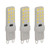3Pcs G9 LED Light Bulb Dimmable Energy Saving Bi Pin Base G9 LED Bulb 5W 6000K  for Chandeliers Ceiling Light