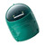 Desktop Trash Can Plastic with Lid Mini Small Cute Shaped for Dining Table Desk Home Office Easy Storage S Green