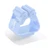 3pcs Wall Mounted Mop Holder Strong Adhesion Plastic Mop Broom Holder for Garage Tool Room Blue