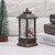 Outdoor Christmas Lantern Battery Operated Lighted Small Wind Lamp Deer / Snowman / Angel / Santa Claus Christmas Decorations Hanging Lantern Xmas Tree Pendant Novel Props Light for Party Home Porch Events Bar
