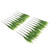 Artificial Plants Simulation Lifelike Decorative Faux Plastic Plants for Home Garden Office 20pcs