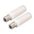 2 Pcs E12 LED Corn Bulbs 2W  LED Light Bulbs 36LEDs Warm Yellow Light with Imitation Flame
