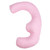 Pregnancy Pillows J Shaped Pink Relieve Abdomen Pressure High Elasticity Quick Rebound Maternity Pillow for Sleeping