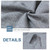 Large Bean Bag Chair Cover Sofa Color Simple Design Indoor Lazy Lounger Cover for Adults and Kids with No Filling