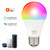 Fcmila TY007 Smart WiFi Light Bulb LED RGB Color Changing Compatible with Amazon Alexa/ home/IFTTT/Tmall Genie No Hub Required A19 E27 Multicolor Tuya/SmartLife APP Control 220V