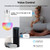 Fcmila TY007 Smart WiFi Light Bulb LED RGB Color Changing Compatible with Amazon Alexa/ home/IFTTT/Tmall Genie No Hub Required A19 E27 Multicolor Tuya/SmartLife APP Control 220V