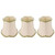3Pcs Modern Lampshade European Style ClipOn E14 Chandelier Lamp Shade Accessory Beige