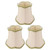 3Pcs Modern Lampshade European Style ClipOn E14 Chandelier Lamp Shade Accessory Beige