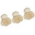 3Pcs Modern Lampshade European Style ClipOn E14 Chandelier Lamp Shade Accessory Beige