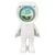 Romantic Astronaut Robot Sunset Lamp Projector Yellow Color Sunset Lights for Bedroom Live Broadcast Party Room Decor