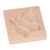 Wooden Cookie Mould Beechwood Reusable Washable Biscuit Press Stamp Mold for Kitchen Baking Rabbit