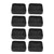 8pcs Wheel Stoppers Rubber Universal Scratch Proof Bed Sofa Caster Cups for Furniture