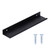 Drawer Handle Aluminum Alloy Thickened Cupboard Wardrobe Door Pull Handle for Home160 Black