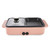 Indoor Electric Grill Fast Heat Up Easy to Clean Mini Electric Skillet for Home Dormitory