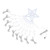 LED Solar String Light Star String Light Christmas Tree Decoration Light Or Festival Wedding Party