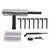 Metal Hunter Machine Silver 25m Depth with 8 Antenna 1200m Range Metal Detector for Outdoor 100‑240V UK Plug